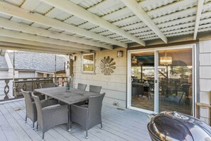 Private Exterior Space | Gas Grill | Access through Dining Area