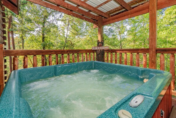 Bubbelpool utomhus