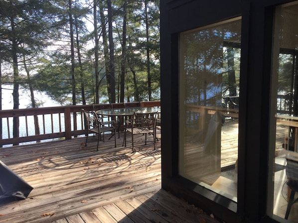 another back deck view