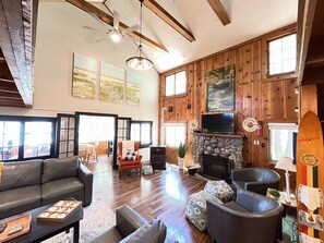 Two story great room - Relax, you’re on vacation. 