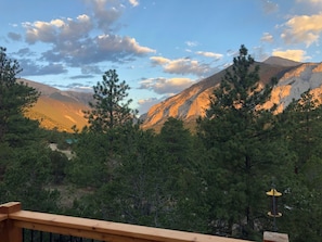 Sunrise on the Chalk Cliffs. View from Deck