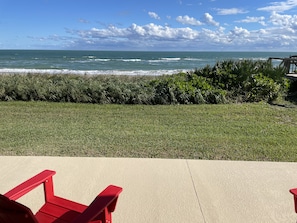 View from first floor deck