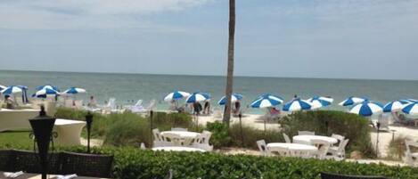 La Playa-better than the Ritz, and just minutes from Tarpon Cove-terrace view