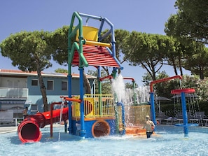 Wasserpark, Öffentlicher Raum, Spass, Wasser, Erholung, Spielplatz Rutsche, Freizeit, Park, Rutsche