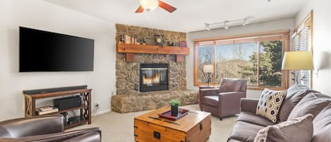 Snow Flower Condominium managed by Park City Lodging is a premier vacation rental with ski-in/ski-out access to Park City Mountain