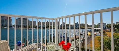 1 of 4 Private Balconies to Sit & Enjoy Some Alone Time ~ Off the Living Room