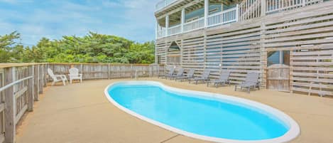 Surf or Sound Realty - 410 - Sea Spray - Pool Area -1