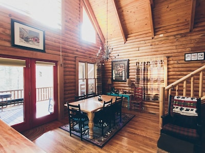 Beaver Creek Hill - Log Cabin; Listen To The Rushing Creek; Blue Ridge Mountains