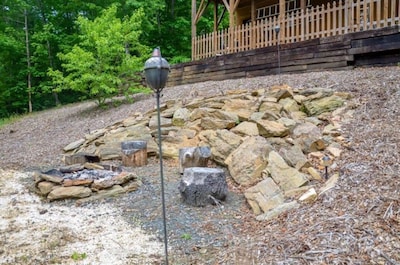 Beaver Creek Hill - Log Cabin; Listen To The Rushing Creek; Blue Ridge Mountains