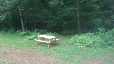 Beaver Creek Hill - Log Cabin; Listen To The Rushing Creek; Blue Ridge Mountains