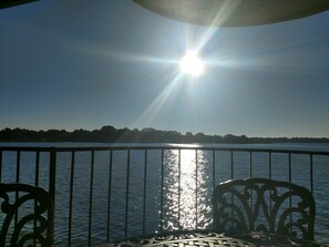 Soak up the morning sun from the balcony!