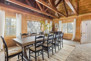 Dining area.
