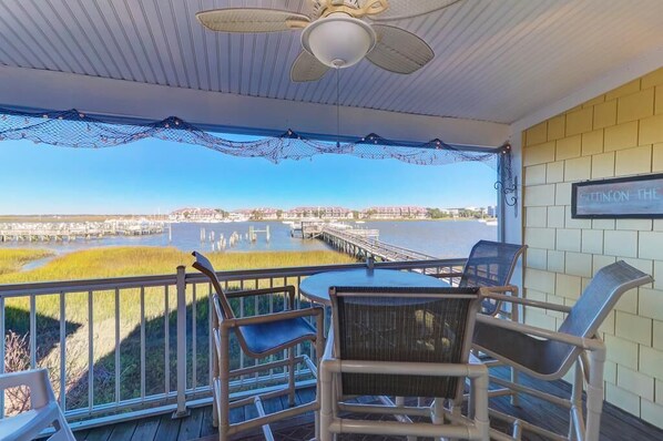 Panoramic River View Screen Porch