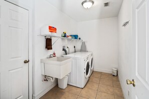 Washer and dryer