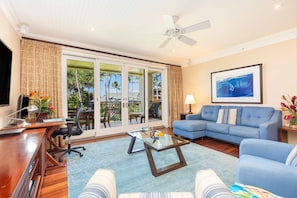 Bright living room