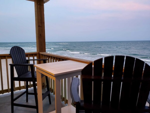 Balcony at Sunset
