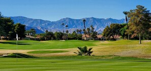 The Palm Desert Resort golf course is a par 72 championship course. 
