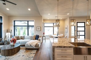 Main floor - living area /Kitchen/ Dining