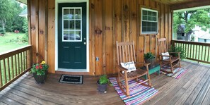 Pano pic of front porch