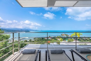 Terrace with panoramic seaview