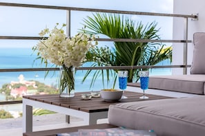 Terrace with seaview