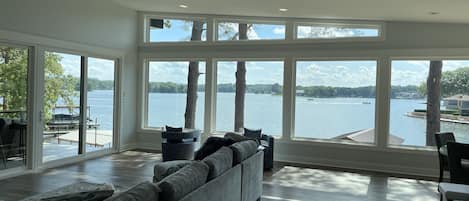 Open Concept living room view