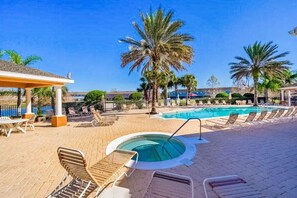 Community Pool and Spa (just 100 feet from my unit)