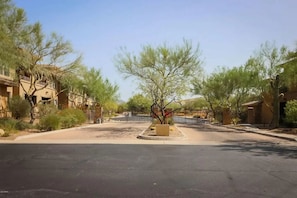 Gated Entry to Resort