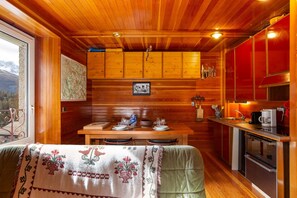 Open plan kitchen