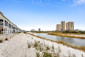 Tranquil community ponds and gorgeous beach views