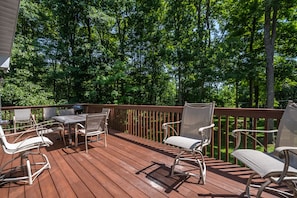 Serenity - As you're sitting out on the deck savoring the views, you may want to pinch yourself. We promise you aren't dreaming!