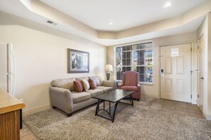 Living Room with Queen Sleeper Sofa