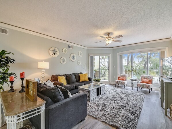 Living Room at 107 Windsor Place