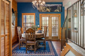 Dining Area- Old West Inspired Decor