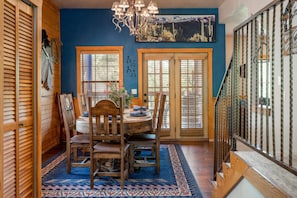 Dining Area- Old West Inspired Decor