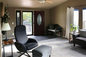 Inside of home looking at front entrance