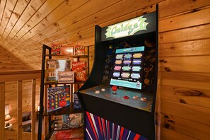 play the full-size arcade multi-game