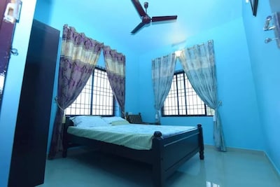 UDUPI HOMESTAY (Dendoorkatte/7kms from city) private  3Br fully furnished villa 