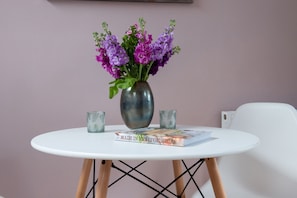 The Hayloft - First floor:  Stylish furnishings at The Hayloft