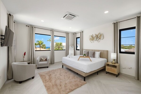 "Escape the world in this cozy and tranquil bedroom setting