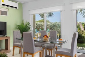 Designed for both comfort and connection, this dining space is where stories are shared and memories are made.