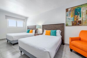 2 Comfortable Double Beds