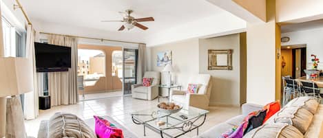 Living Room | 4th Floor | Step-Free Access | Free WiFi