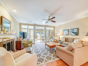 Living Room at 4 East Garrison Place