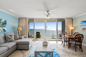 Living Area with Balcony