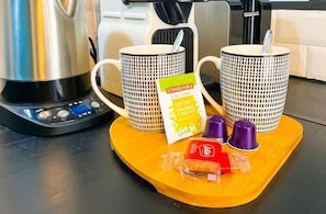 Kaffe och/eller kaffebryggare
