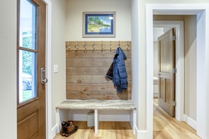 Entrance and Coat Rack
