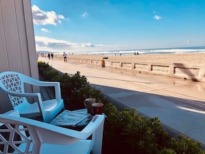 Cup of coffee and a view. 