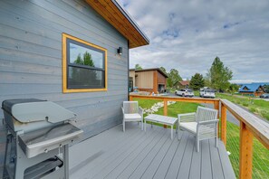 Private Deck | Mountain + Snake River Views