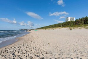 Beach close to the facility.